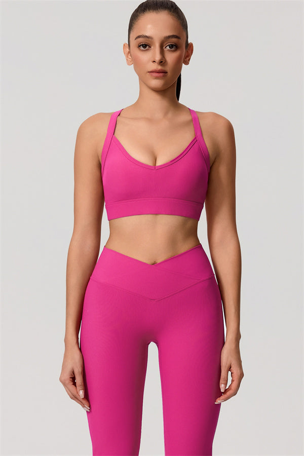 The Daze Sports Bra Flared Leggings 2-Piece Set