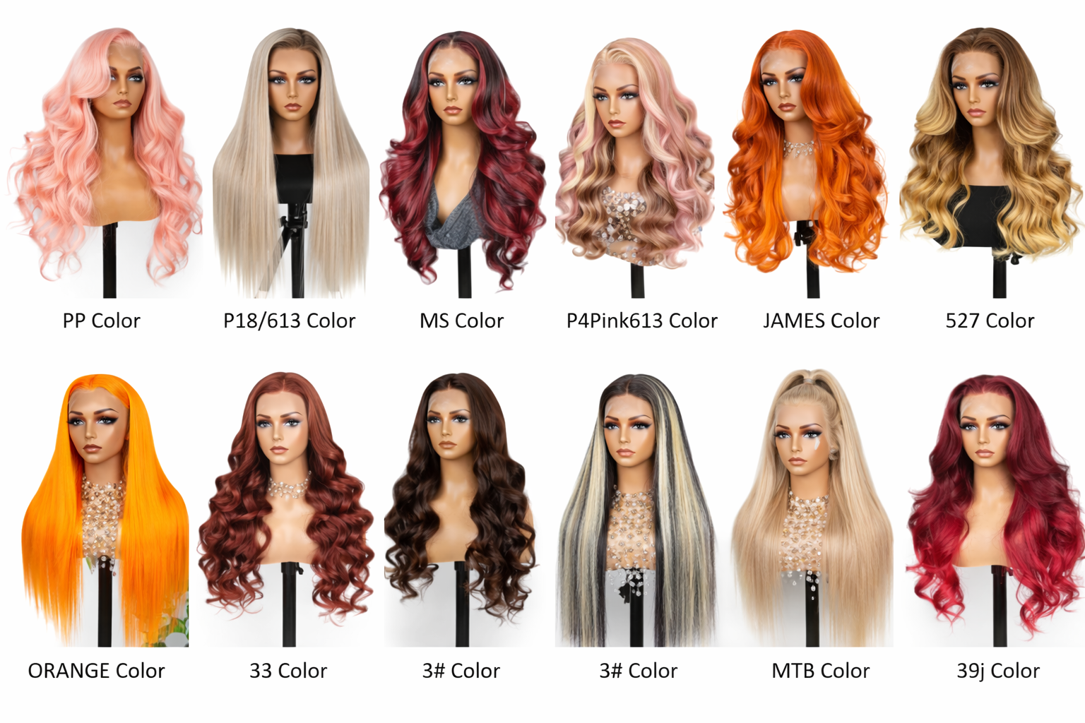 Cinnamon Brazilian Hair 24' Glueless Body Wave Human Hair Pre-cut Lace Front Wigs